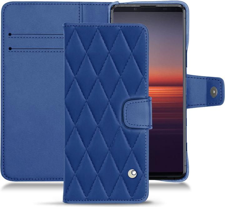 Bleu océan - Couture ( Nappa - Pantone #15458a)