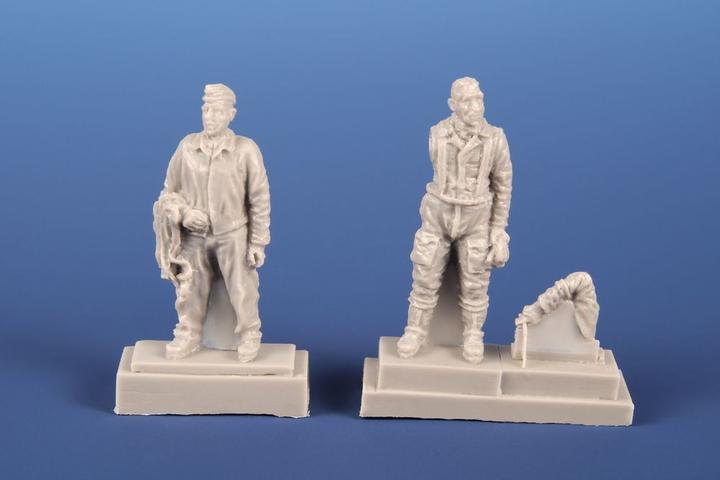 Produktbild CMK Bf 109E ace A. Galland and mechanic