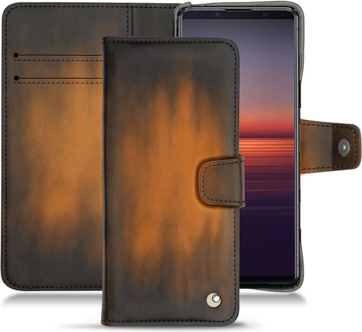 Produktbild Noreve Lederschutzhülle Wallet (Sony Xperia 5 II)