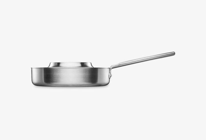 Image du produit Fiskars Norden Steel Sauteuse avec couvercle, 26cm, revêtue (Poêle à frire, Acier inoxydable)