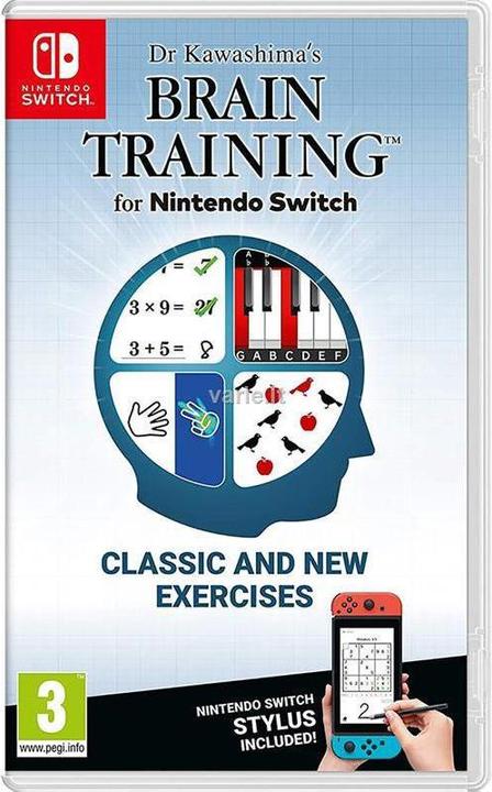Actual product image Nintendo Dr. Kawashima/'s Brain Training (Switch)