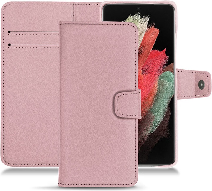 Noreve Lederschutzhülle Wallet (Samsung Galaxy S21 Ultra)