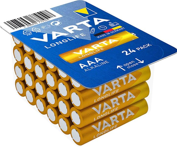 Produktbild Varta Longlife (24 Stk., AAA, 1200 mAh)