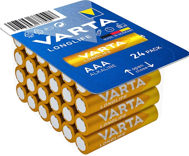 Produktbild Varta Longlife (24 Stk., AAA, 1200 mAh)