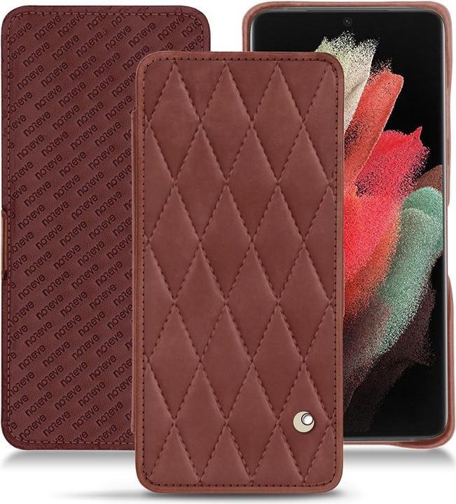 Actual product image Noreve Leather case horizontal (Samsung Galaxy S21 Ultra)