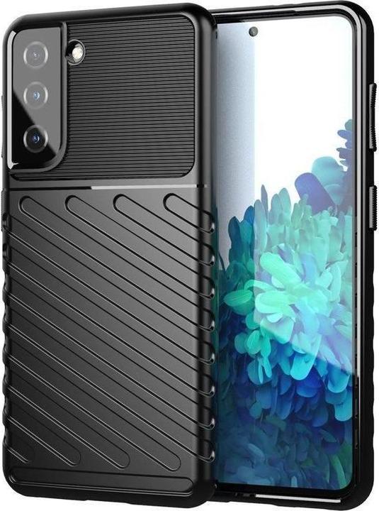 Produktbild Hurtel Thunder Case Hülle für Samsung Galaxy A14 5G Silikon Armor Case schwarz (Samsung Galaxy A14 5G)
