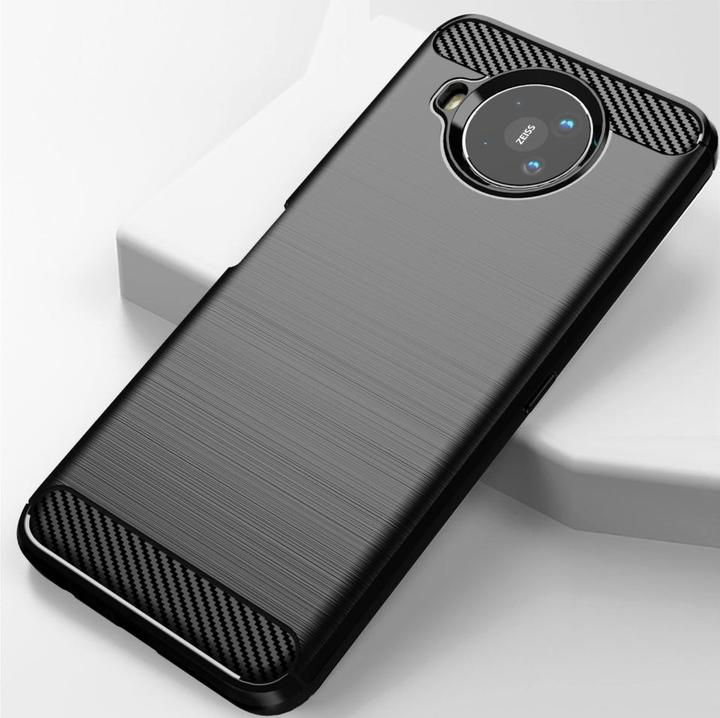 Produktbild Screenguard Nokia 8.3 Hülle Carbon Brushed Soft TPU (Nokia 8.3)