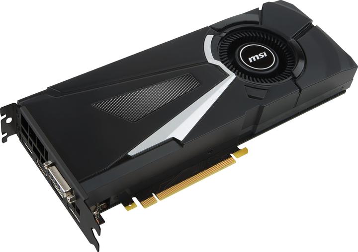 Immagine prodotto MSI GeForce GTX 1080 AERO 8G OC (8 GB)