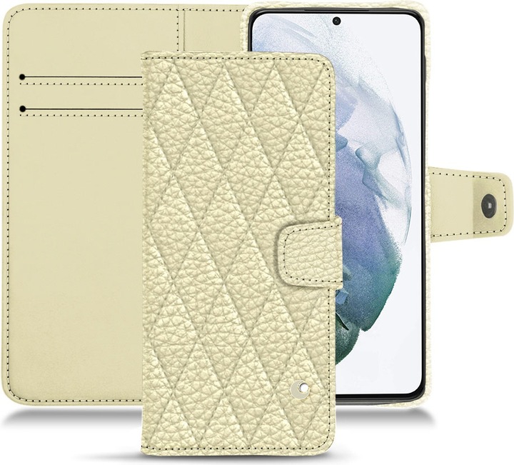 Noreve Lederschutzhülle Wallet (Samsung Galaxy S21+)