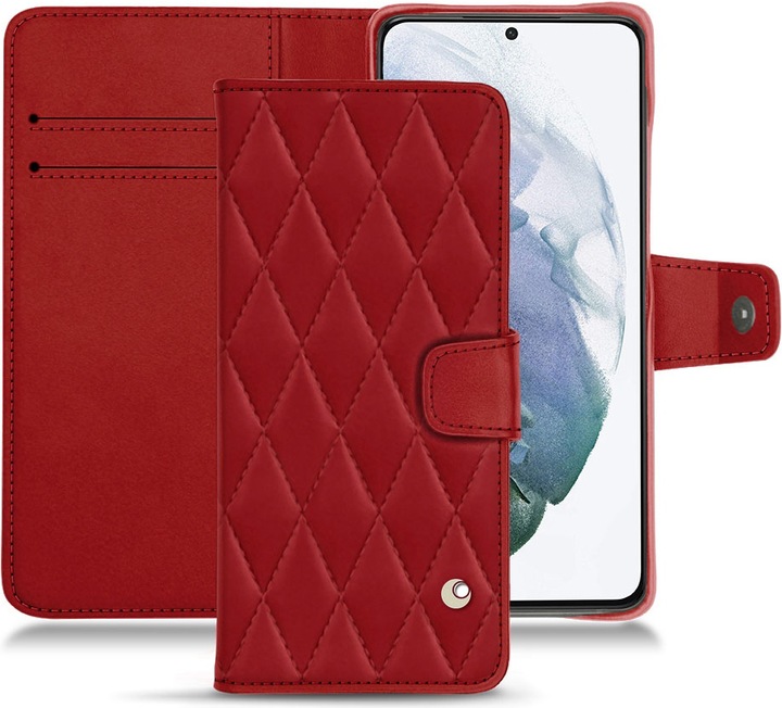 Noreve Lederschutzhülle Wallet (Samsung Galaxy S21+)
