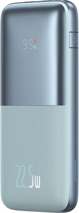 Actual product image Baseus Powerbank Bipow Pro 10000mAh, 2xUSB, USB-C, 22.5W (blue) (10000 mAh, 22 W, 37 Wh)
