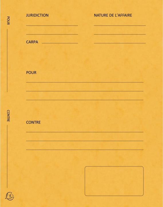 Image du produit Exacompta Fardes de classement - Couvertures de dossiers (25 x 32 cm, 25 x)