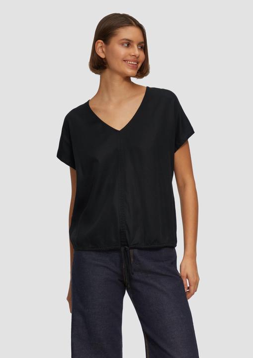 Produktbild S.Oliver Bluse Fliessende Bluse aus Lyocell mit Tunnelzug (34)