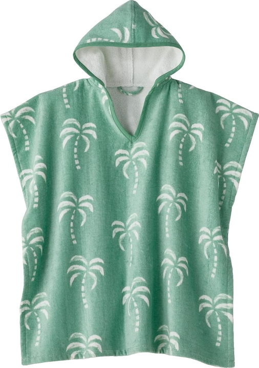 Vertbaudet Children's bathing poncho with recycled cotton, can be personalised