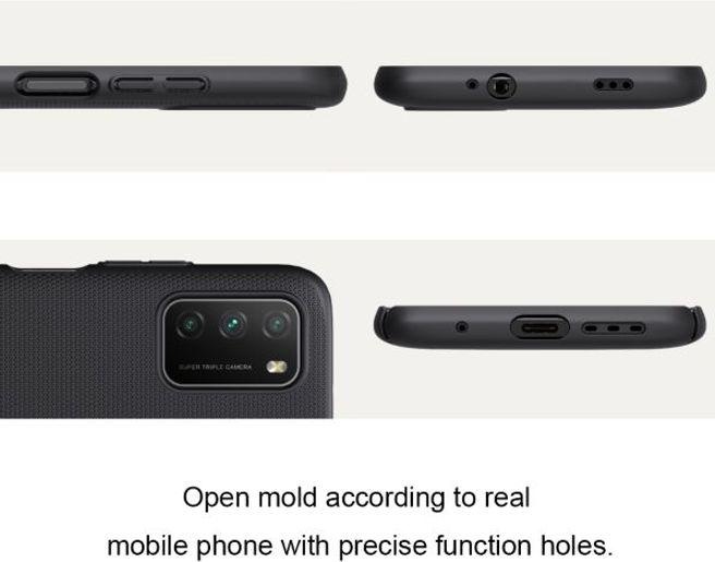 Actual product image Nillkin Super Frosted Shield Series (Xiaomi Poco M3)