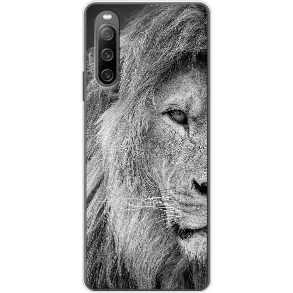 König Design Hülle Handy Schutz für Sony Xperia 10 IV Case Cover Tasche Bumper Etuis TPU Neu (Sony Xperia 10 IV), Smartp...