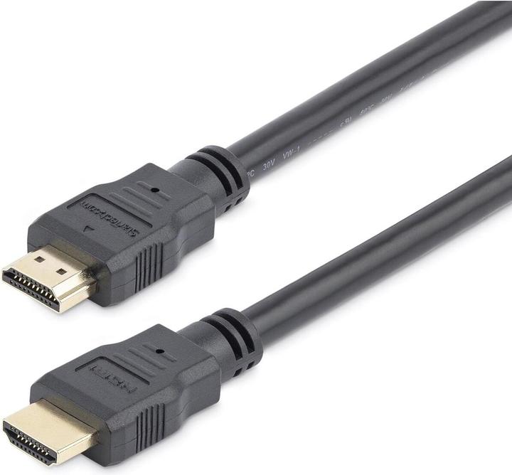 Produktbild StarTech com HDMM6, 1,8 m, HDMI Typ A (Standard), HDMI Typ A (Standard), 3D, 10,2 Gbit/s, Schwarz (1.80 m)