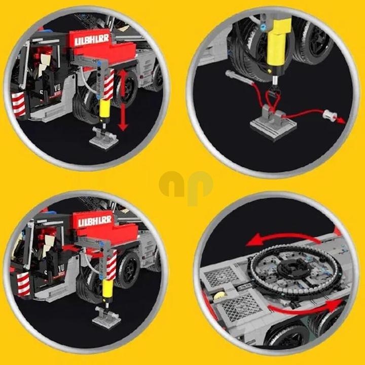Actual product image Happy Build Mobile crane