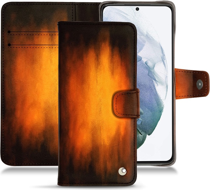 Produktbild Noreve Lederschutzhülle Wallet (Samsung Galaxy S21+)