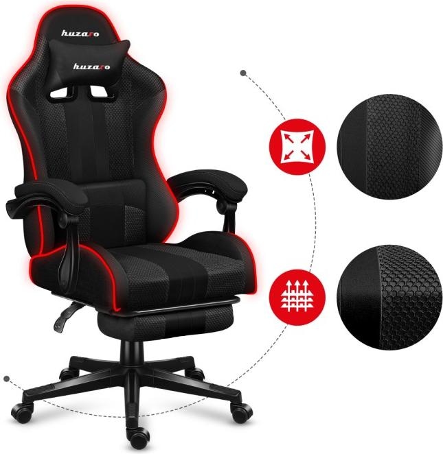 Actual product image Huzaro Force 4.7 RGB MESH