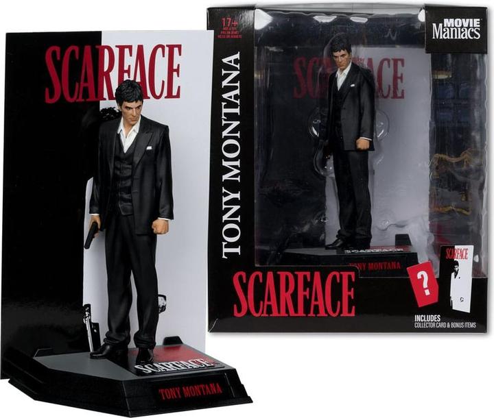 Produktbild McFarlane Scarface Movie Maniacs PVC Statue Tony Montana 17 cm