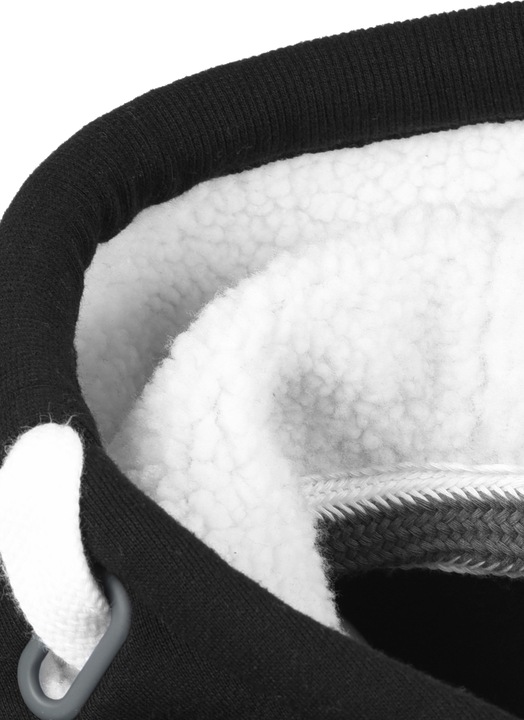 Actual product image Solid BenjaminHood Pile Men's Hoodie Hooded Sweatshirt Jumper With Teddy Fleece With Hood With Teddy (S)