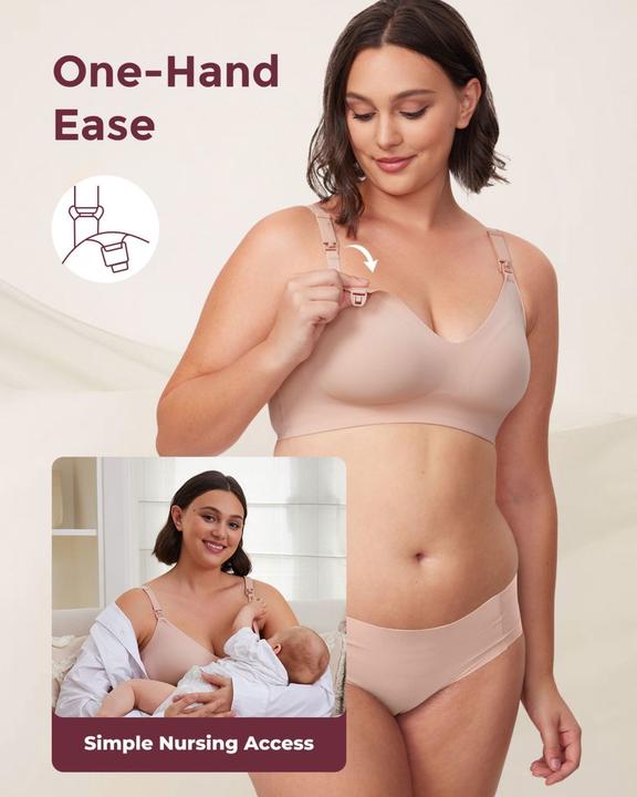 Actual product image Momcozy Nursing Bra YN21 (XL) (XL)