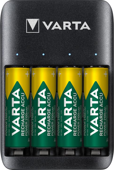 Produktbild Varta Akku Power Set - Charger + 2x4 AAA 800mAh (4 Stk., AAA, 800 mAh, Ladegerät inkl. Akku)