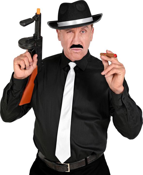 Actual product image Widmann DIE WILDEN 20er (Hut, Krawatte, Schnurrbart, Zigarre)