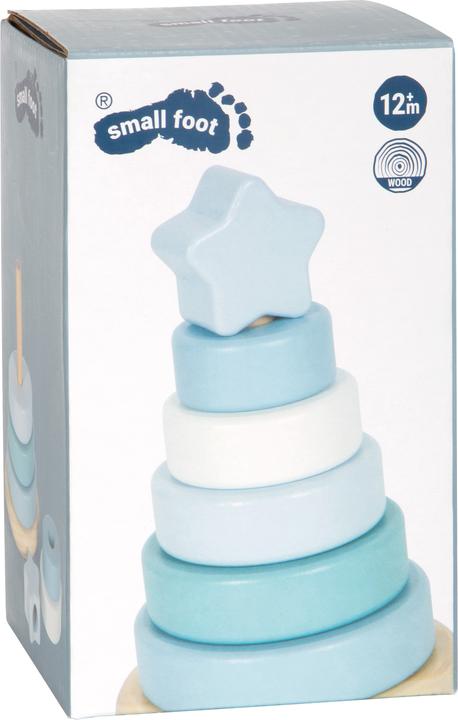 Produktbild small foot Stapelturm blau