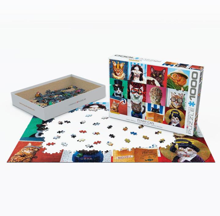 Immagine prodotto Eurographics Gatti divertenti (1000 pezzi)