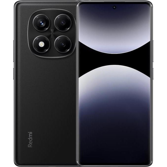 Xiaomi Redmi Note 14 Pro (256 GB, Midnight Black, 6.67", Hybrid Dual SIM, 200 Mpx, 4G), Smartphone, Schwarz