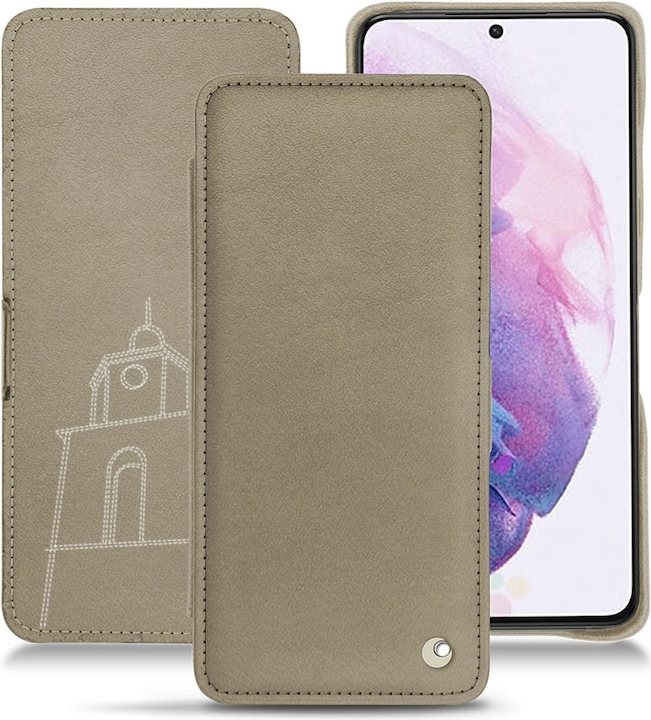 Actual product image Noreve Leather case horizontal (Samsung Galaxy S21)