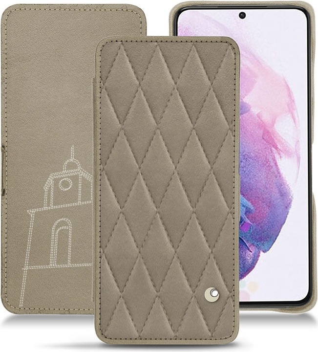 Actual product image Noreve Leather case horizontal (Samsung Galaxy S21)