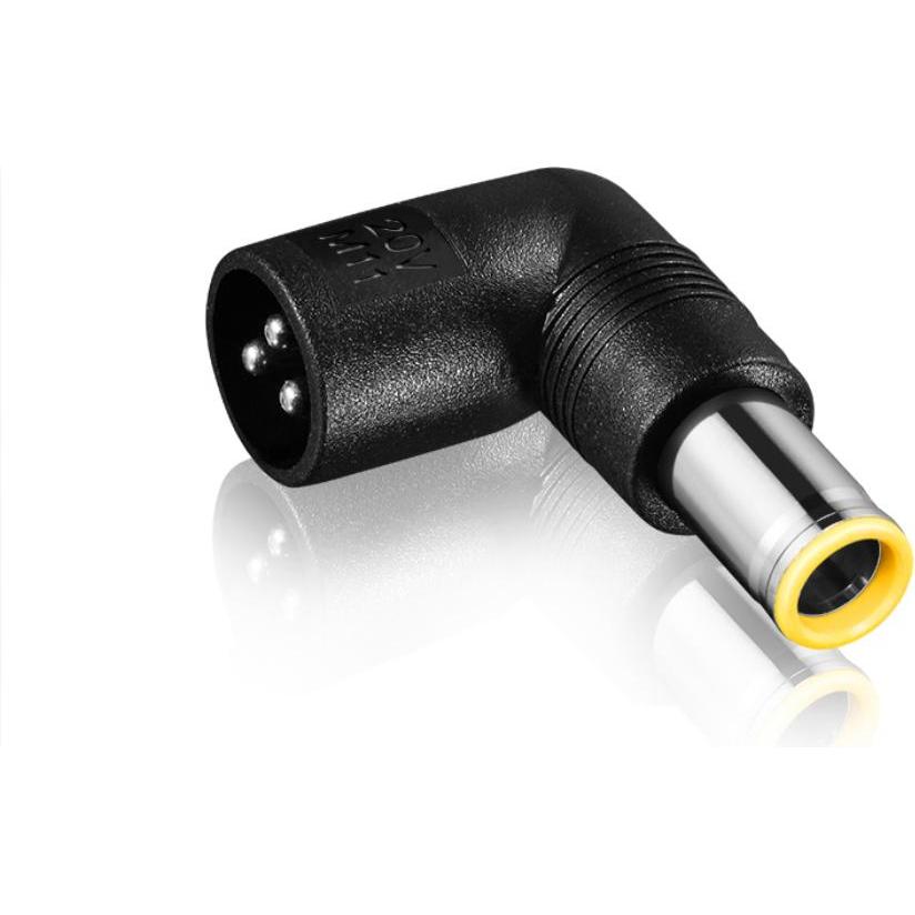 Intertech Inter-Tech Adapter Sinan UB-90HB M11 20 V 7,4x5,4x12mm, Notebook Ersatzteile, Schwarz, Silber