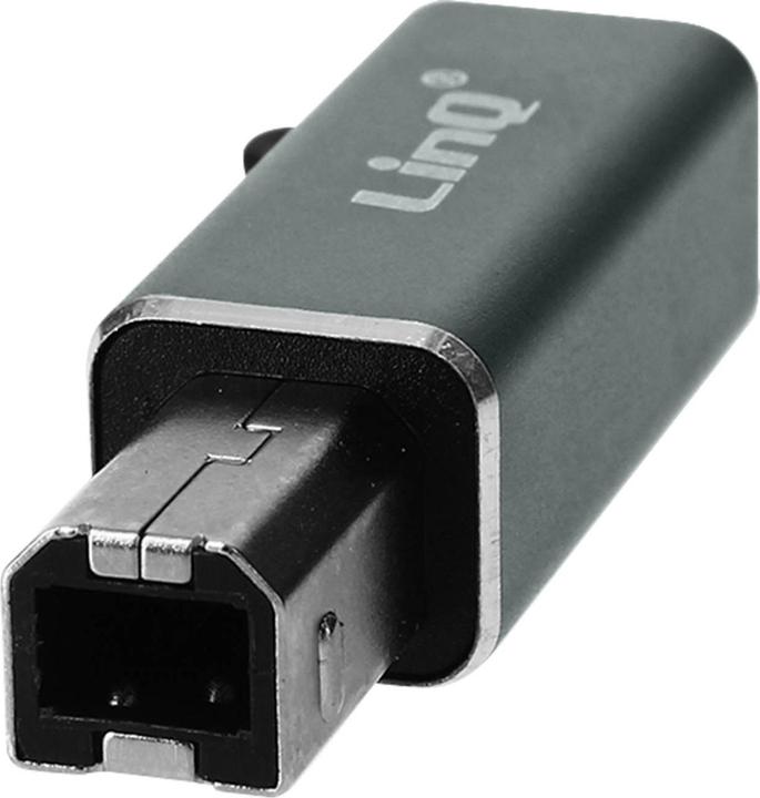 Image du produit LinQ Adaptateur USB-C femelle / USB-B mâle (USB-C, USB-B)