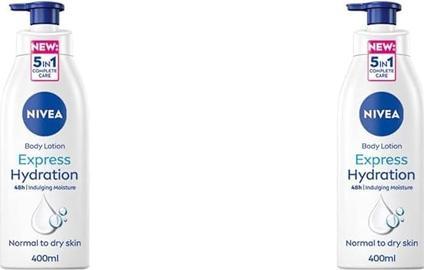 Immagine prodotto NIVEA Express Hydration Body Lotion w. pump 400ml (Lozione corpo, 400 ml)
