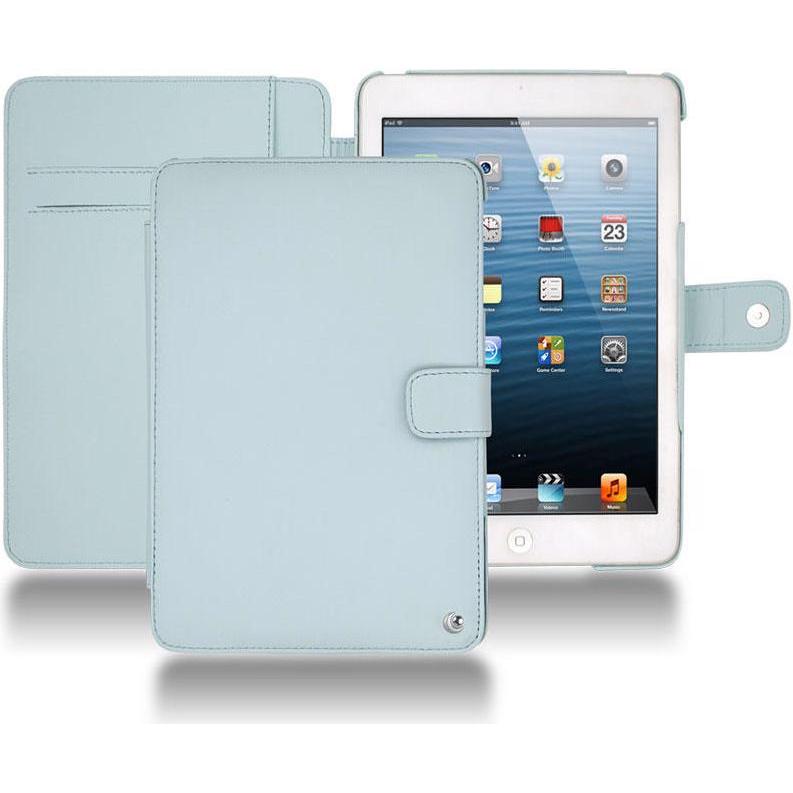 Thumbnail - Noreve Lederschutzhülle Wallet (iPad mini), Tablet Hülle, Blau