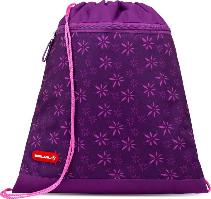 Actual product image Belmil Classy Plus ergonomisches Schulranzenset 5tlg. "Purple Sprin (19 l)