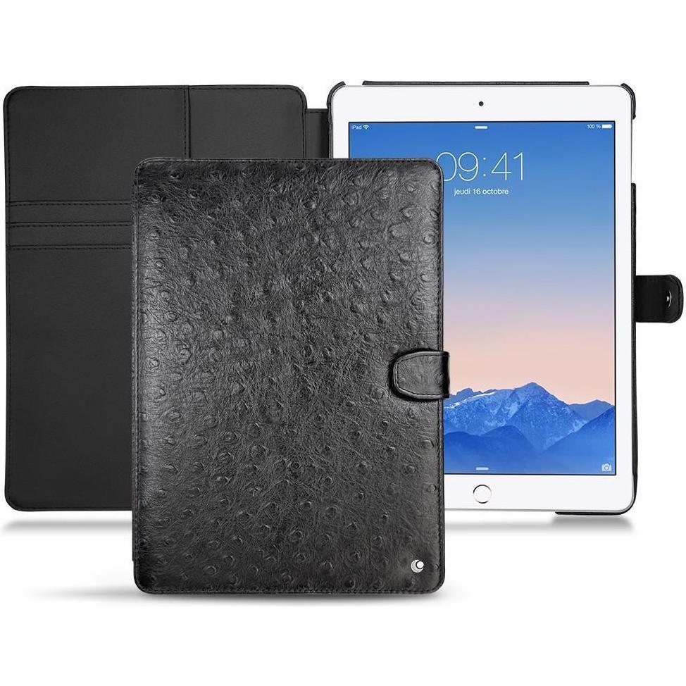 Noreve Lederschutzhülle Wallet (iPad Air 2), Tablet Hülle, Schwarz