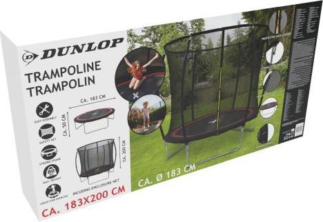 Actual product image Dunlop Trampolines 6FT - D183x50cm