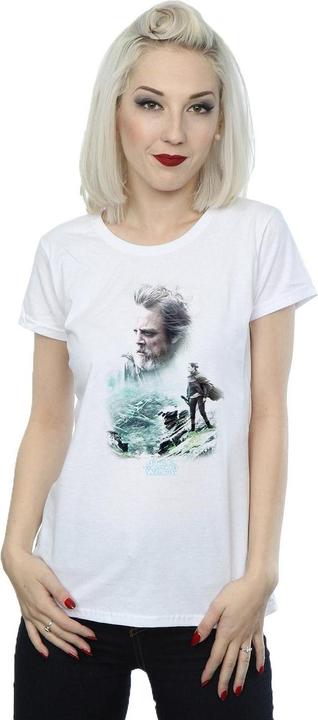 Immagine prodotto Star Wars The Last Jedi Luke And Rey Maglietta Donna (M)