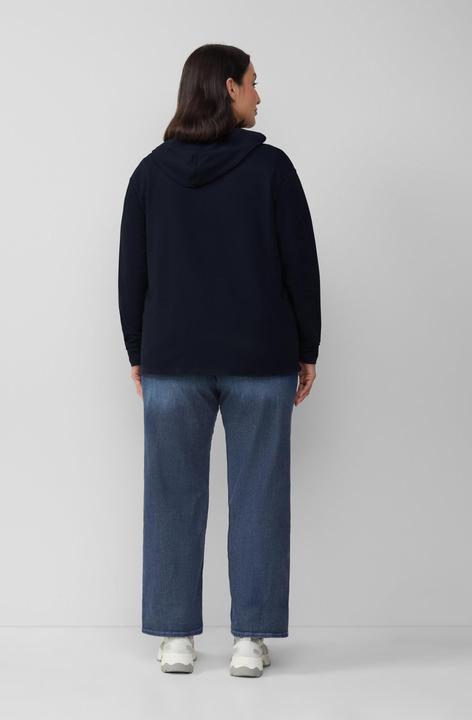 Produktbild S.Oliver Sweatshirt Weiches Kapuzen-Sweat mit Herz-Stickerei (44)