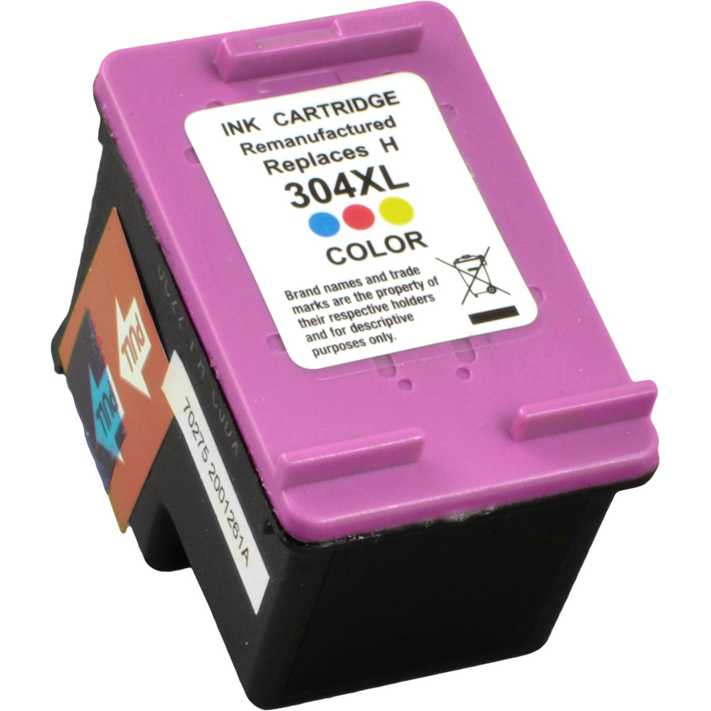 Ampertec, Druckerpatrone, Tinte ersetzt HP N9K07AE 304XL 3-farbig (M, C, Y)