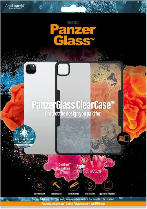 Produktbild PanzerGlass Back Cover ClearCase Black Edition AB iPad Pro 11 (1-3 Gen.) (IPad Pro 11)