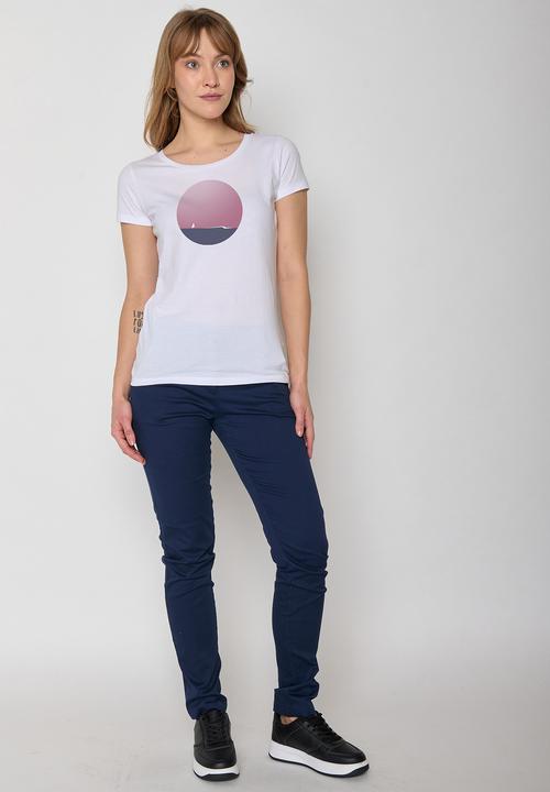 Actual product image Greenbomb T-Shirt Nature Lonely Sea (S)