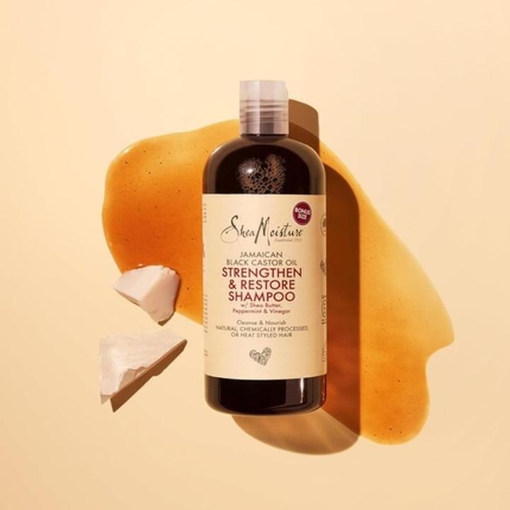 Immagine prodotto Shea Moisture SheaMoisture Jamaican Black Castor Oil Strengthen & Restore Shampoo Sulfate Free (Shampoo liquido)