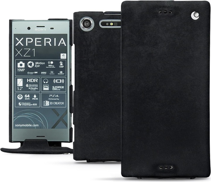 Noreve Lederschutzhülle vertikal (Sony Xperia XZ1)
