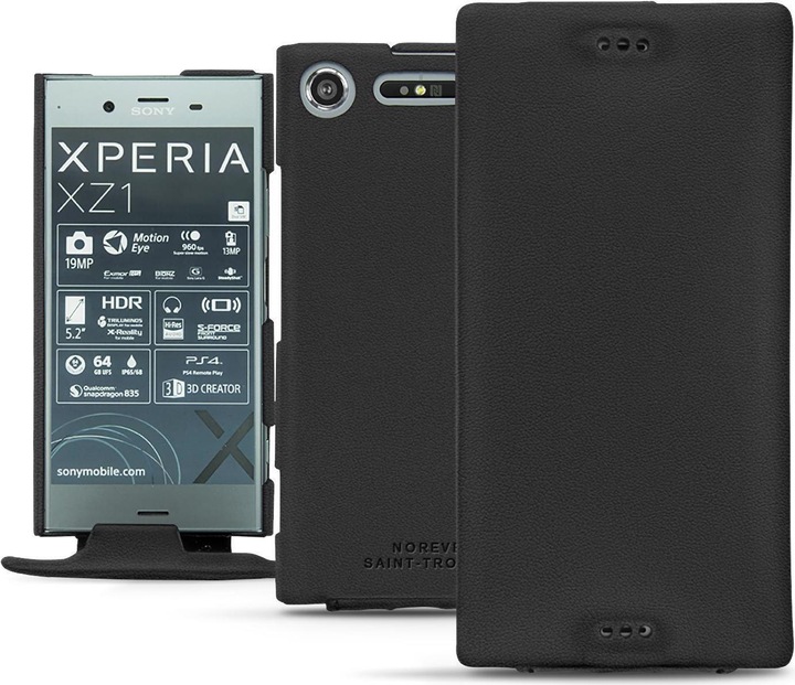 Noreve Lederschutzhülle vertikal (Sony Xperia XZ1)