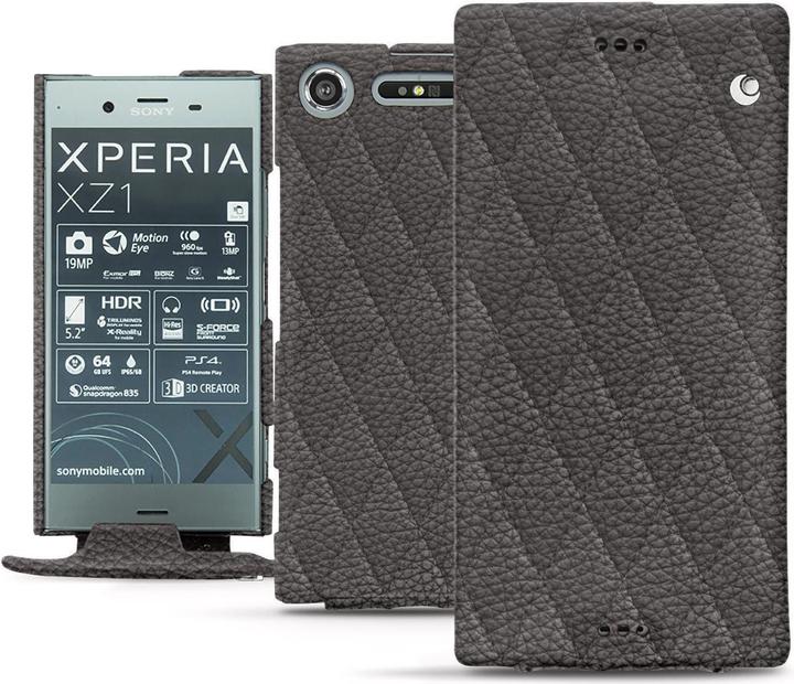 Actual product image Noreve Leather cover vertical (Sony Xperia XZ1)